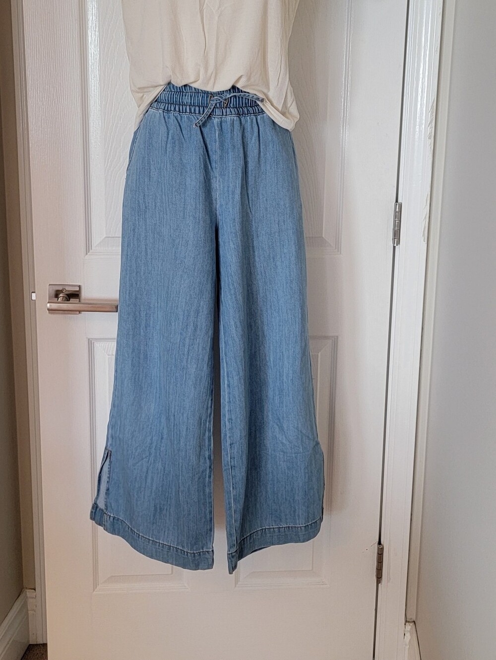 ZARA Girls Wide Leg Jeans